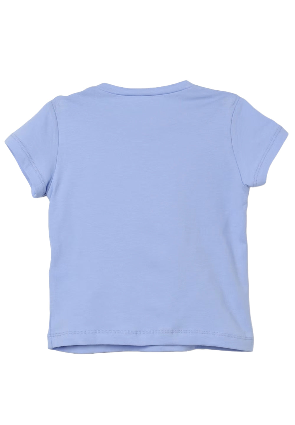 T-shirt blu per neonata