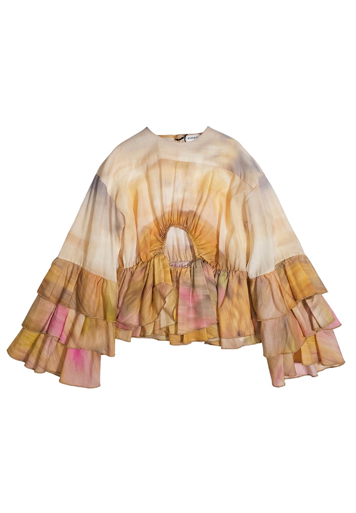 Camicia multicolor per bambina