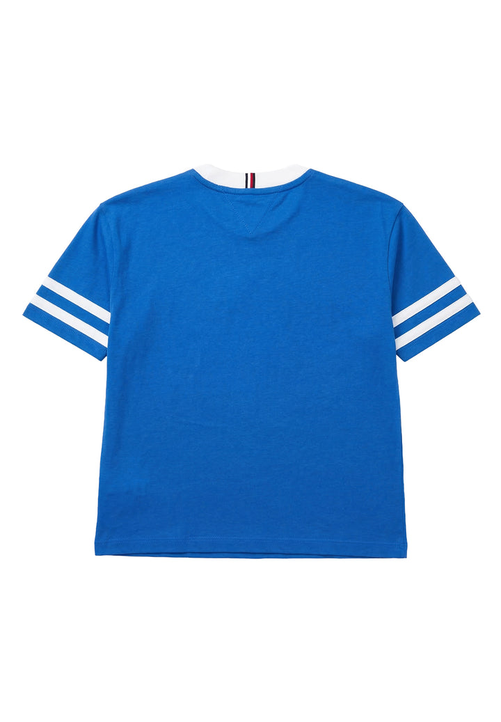 T-shirt blu per bambino
