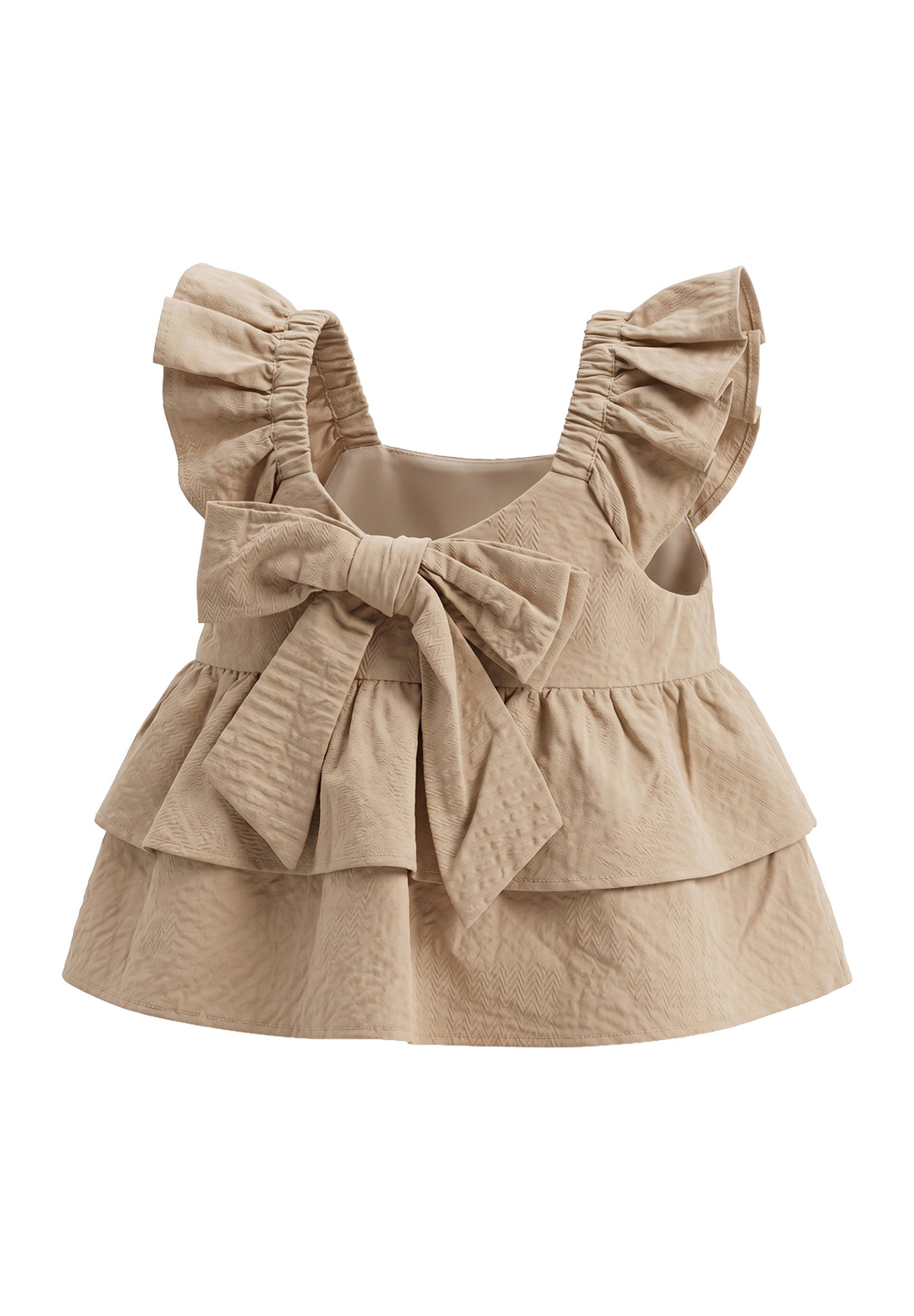 Vesitto beige per bambina