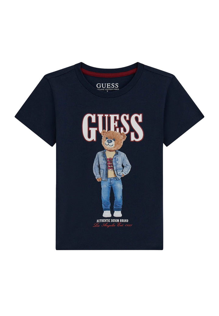 T-shirt blu navy per bambino