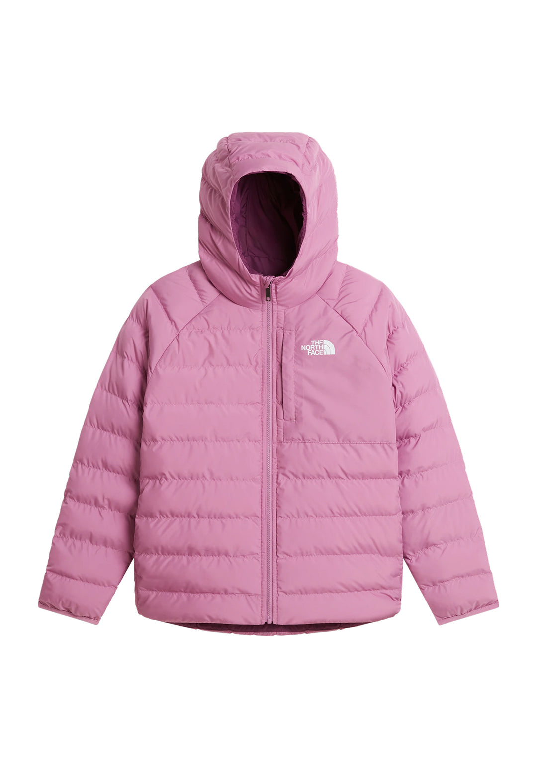 Giubbotto reversibile rosa per bambina