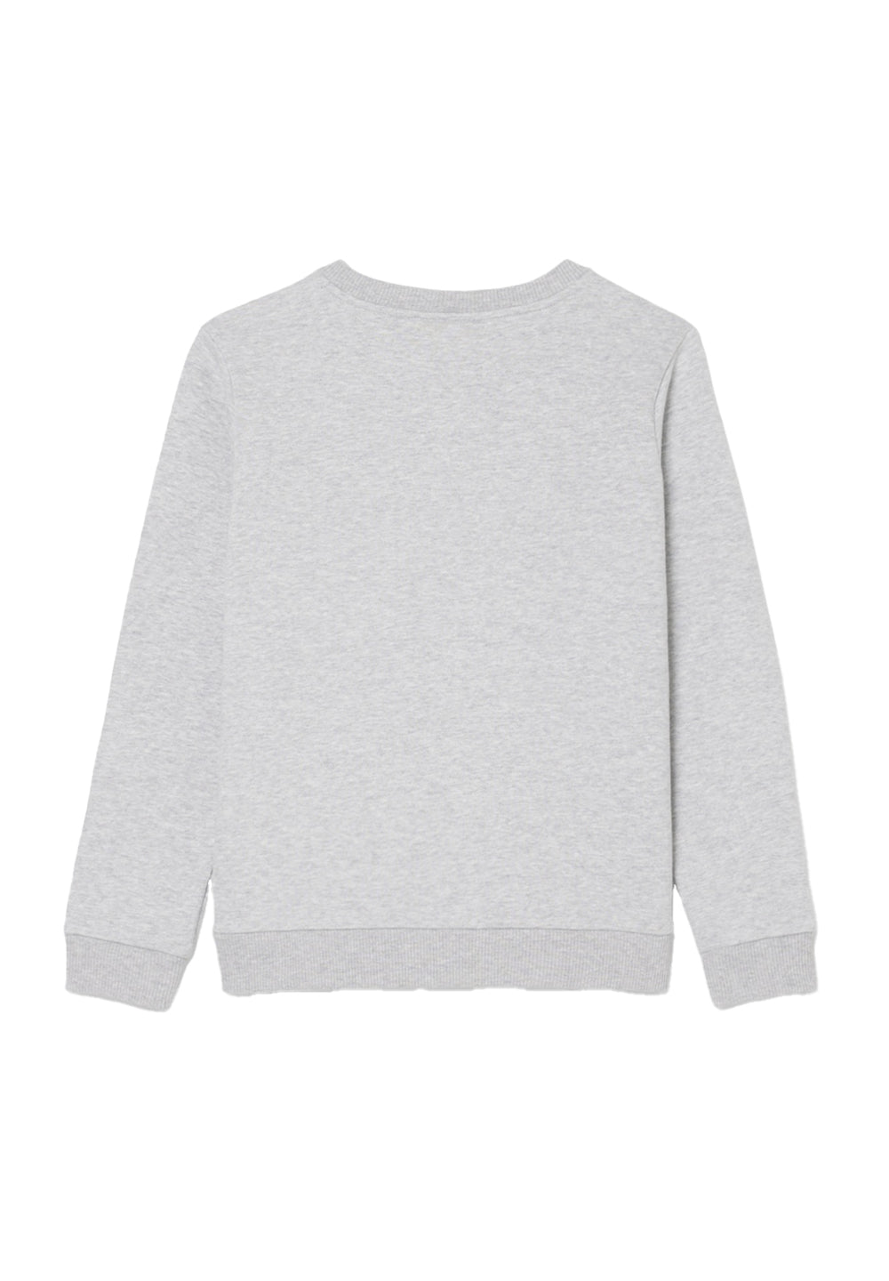 Felpa girocollo grigio per bambino