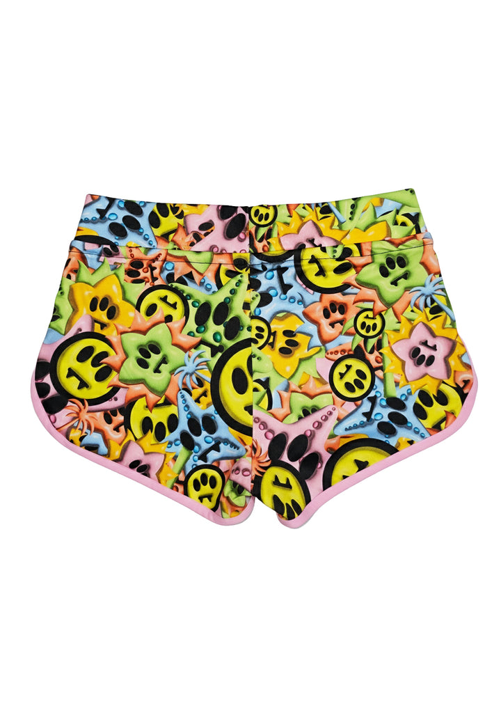 Short multicolor per bambina