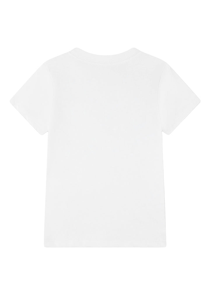 T-shirt bianca per bambina