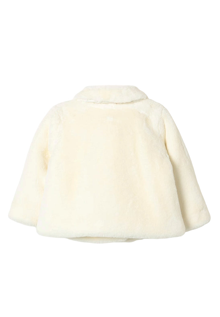 Giubbotto crema per neonata