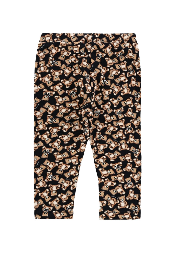 Leggings nero per neonata