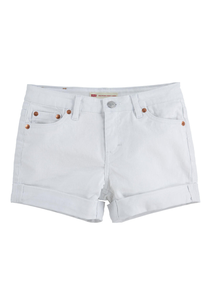 Short denim bianco per bambina - Primamoda kids