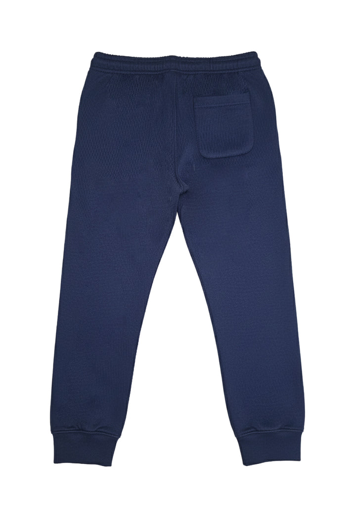Pantalone felpa blu navy per bambino
