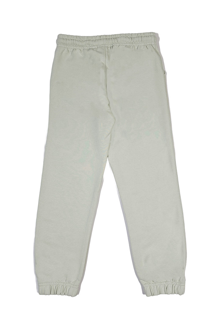 Pantalone felpa verde menta per bambina