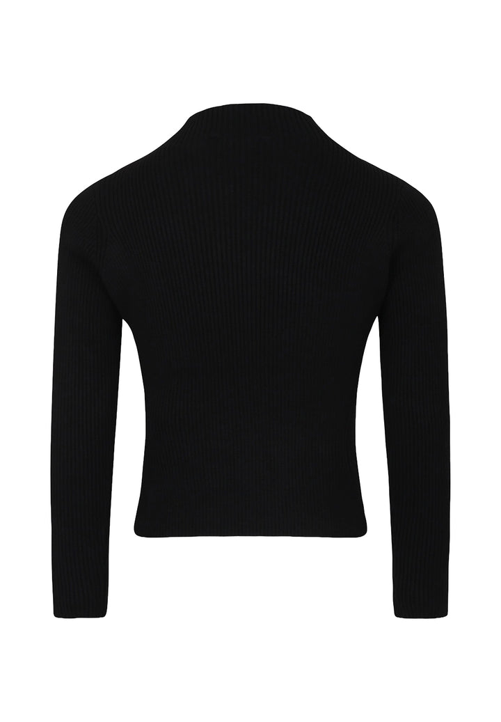 Maglione nero per bambina
