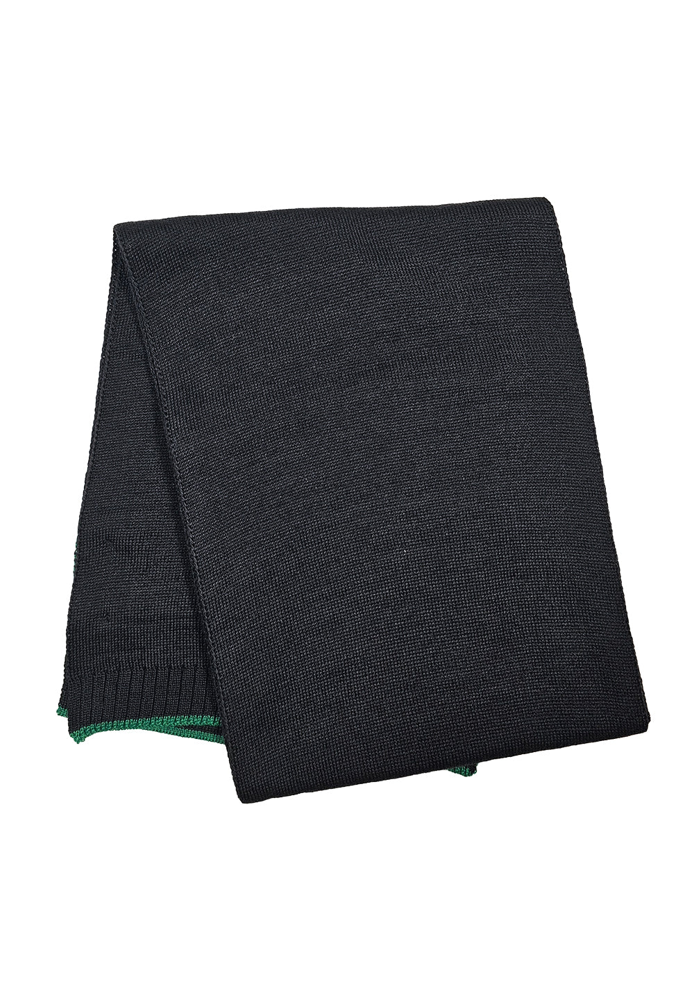 Black-green scarf for children