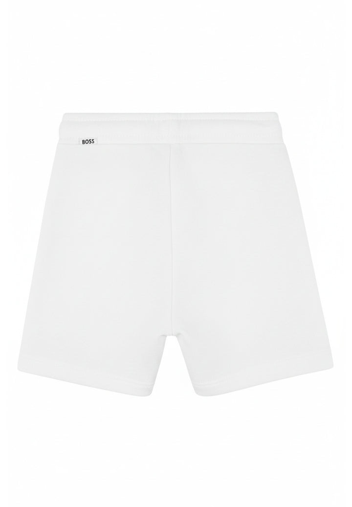 Sweat-shirt bermuda blanc pour enfant