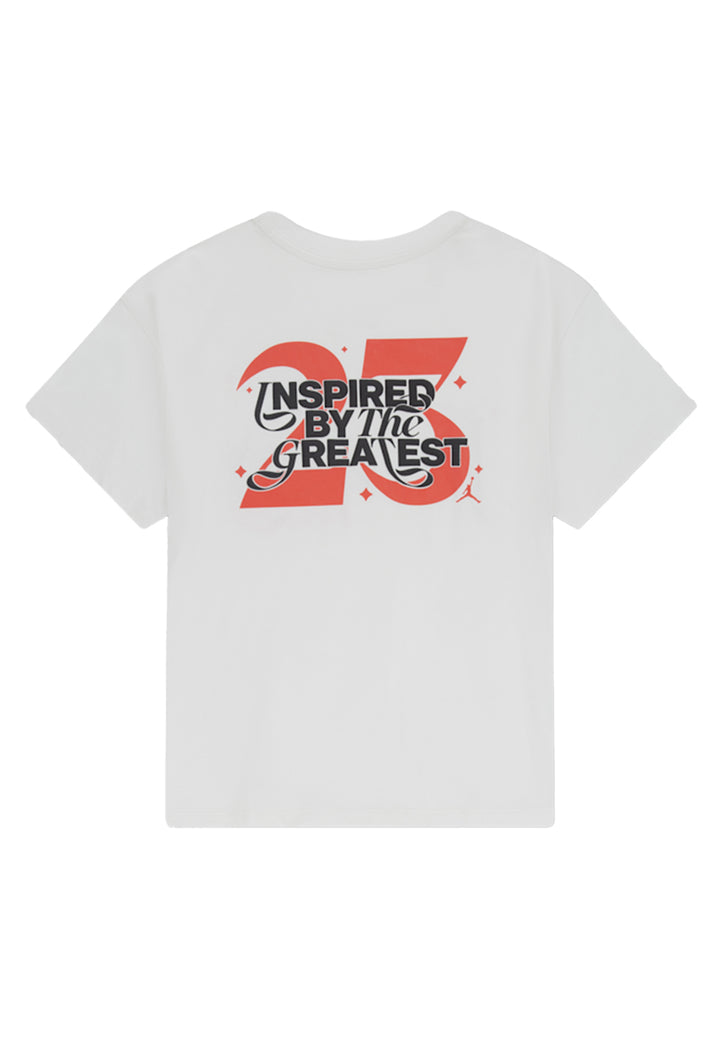 T shirt bianca per bambina