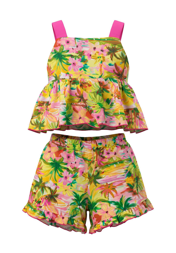 Completo multicolor per neonata