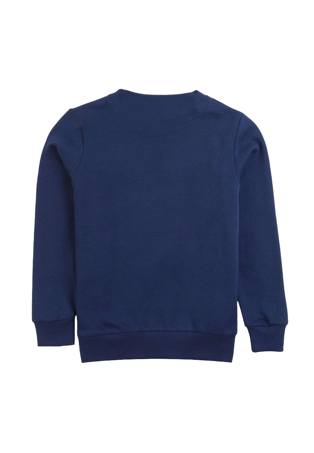 Blue crewneck sweatshirt for boy