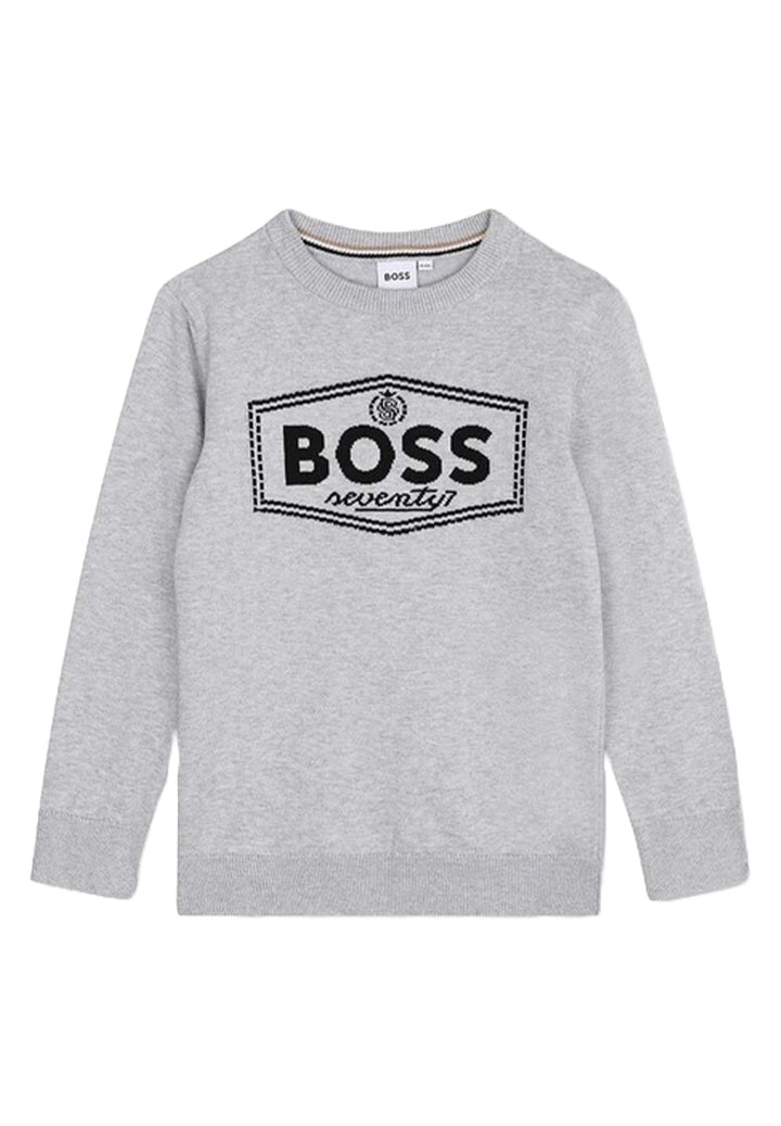 Maglioncino grigio per bambino