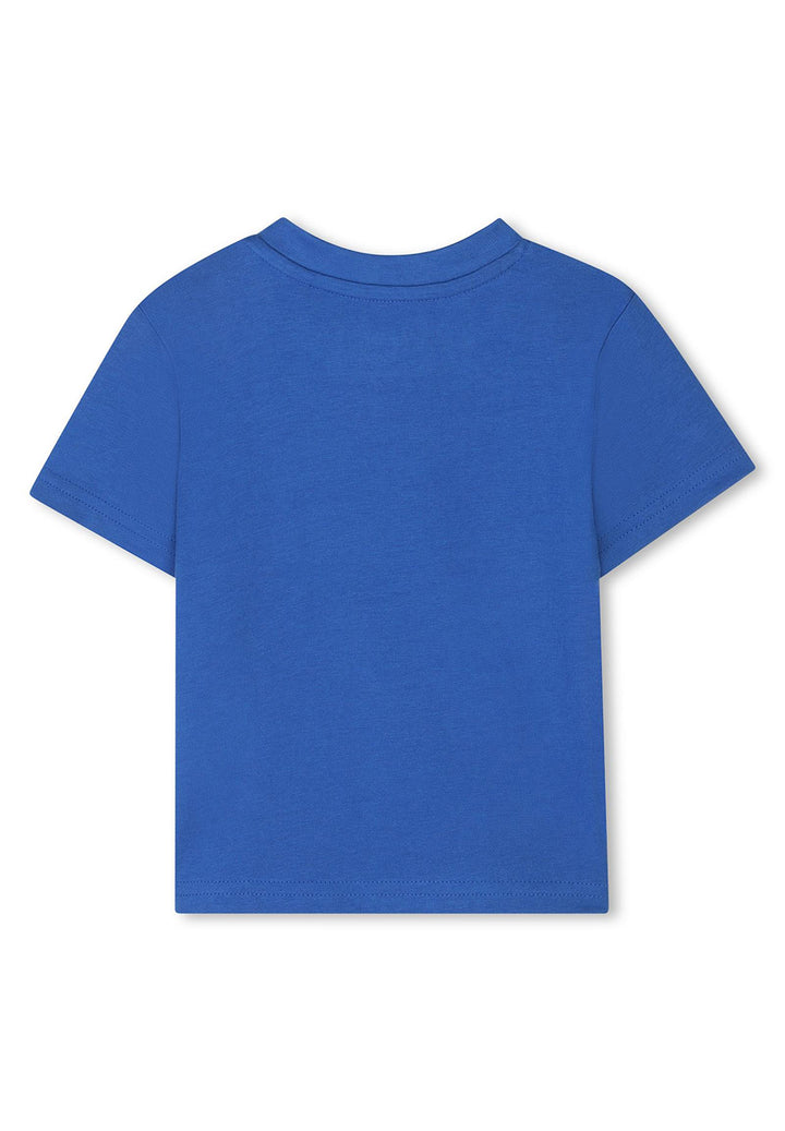 T-shirt blu per neonato