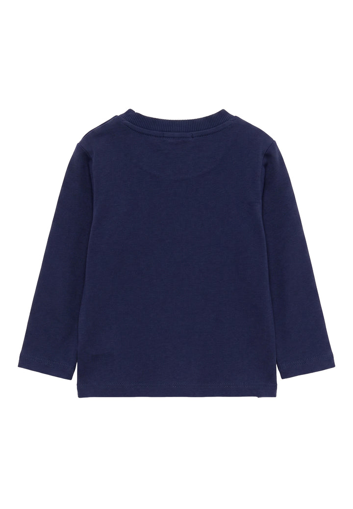 T-shirt blu per neonato