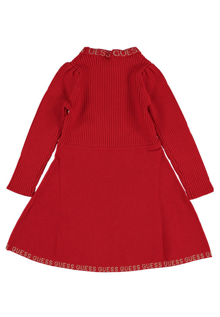 Vestito rosso per bambina