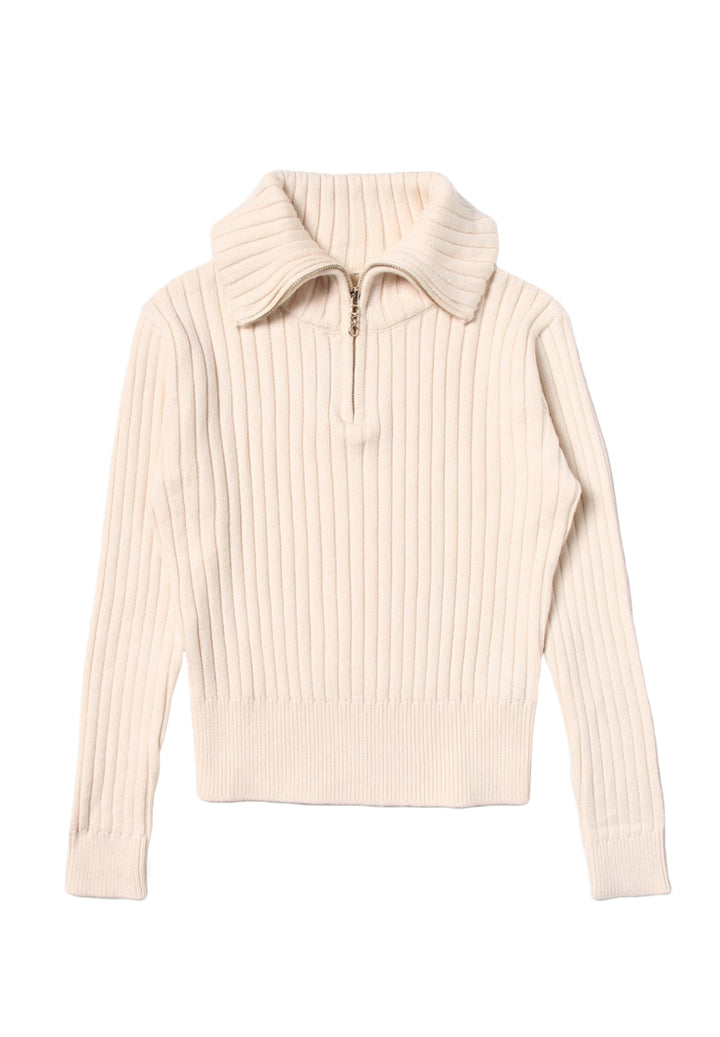 Cream sweater for girls