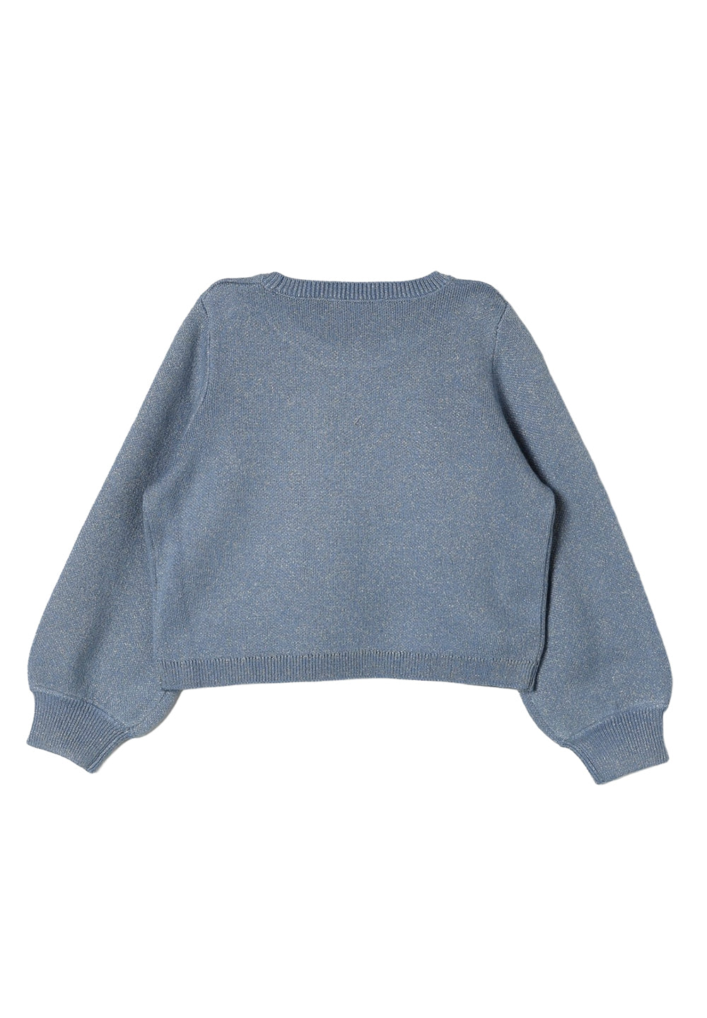 Maglione celeste per bambina