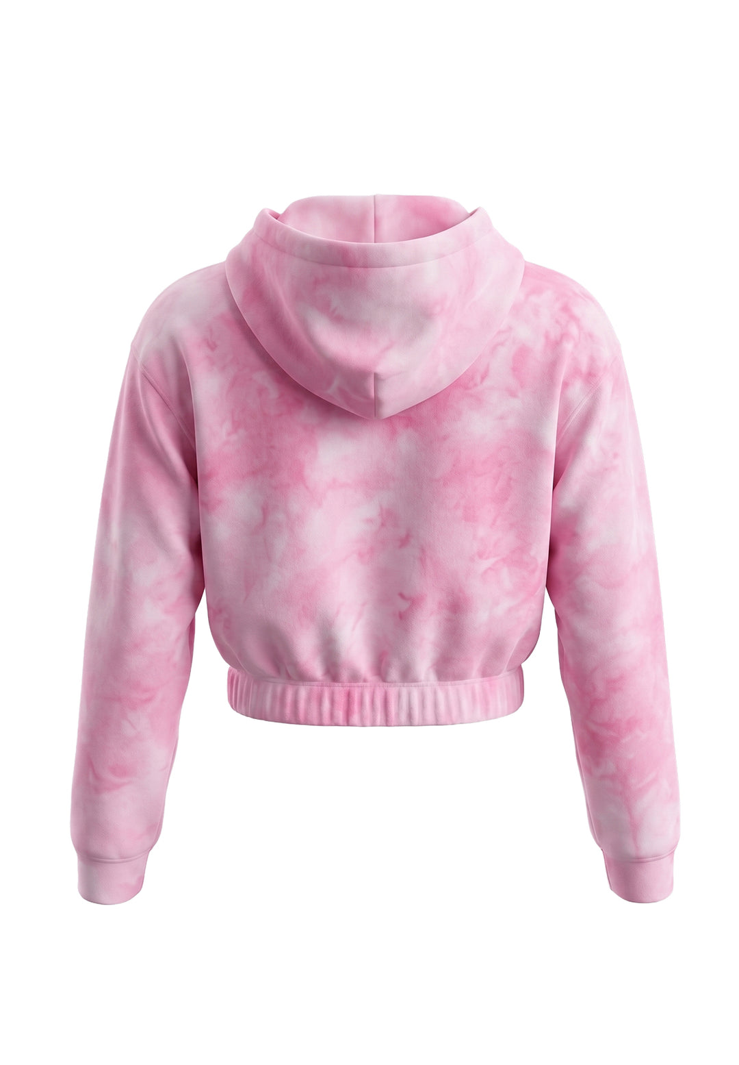 Felpa zip rosa per bambina