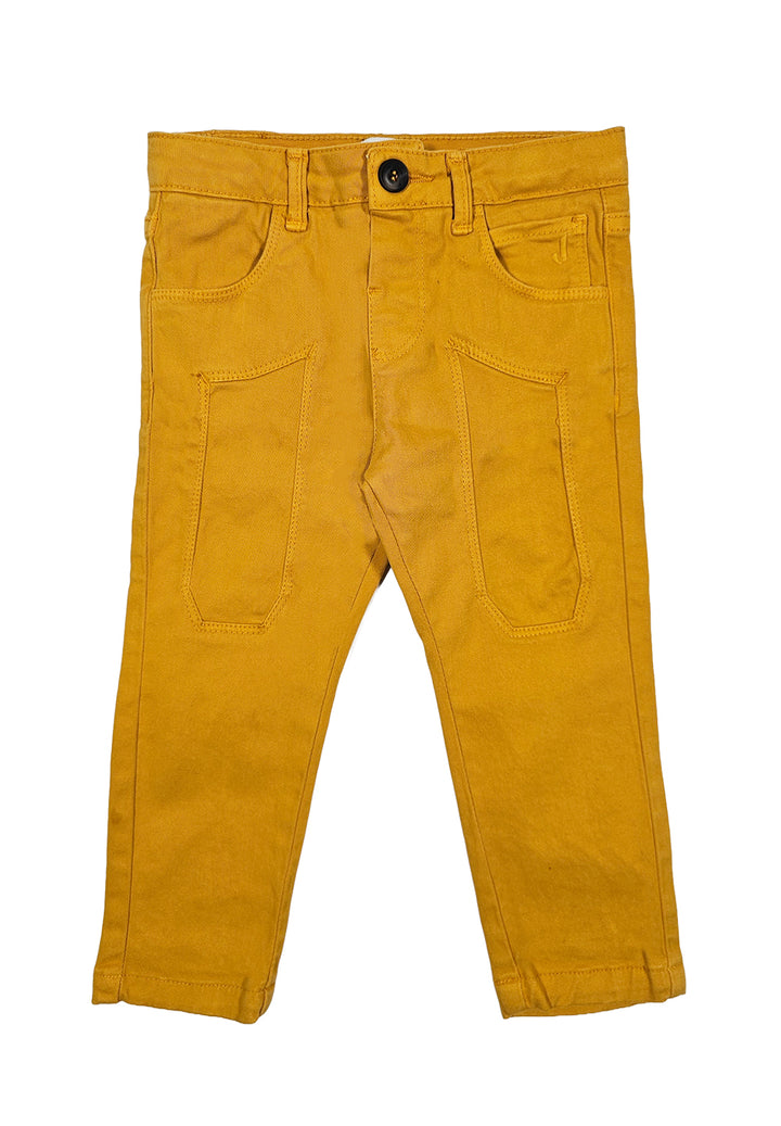 Jeans senape per neonato