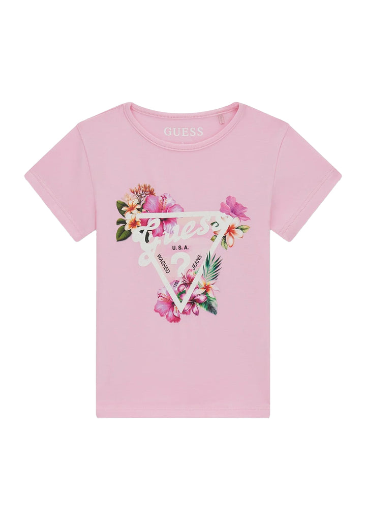 T-shirt rosa per bambina