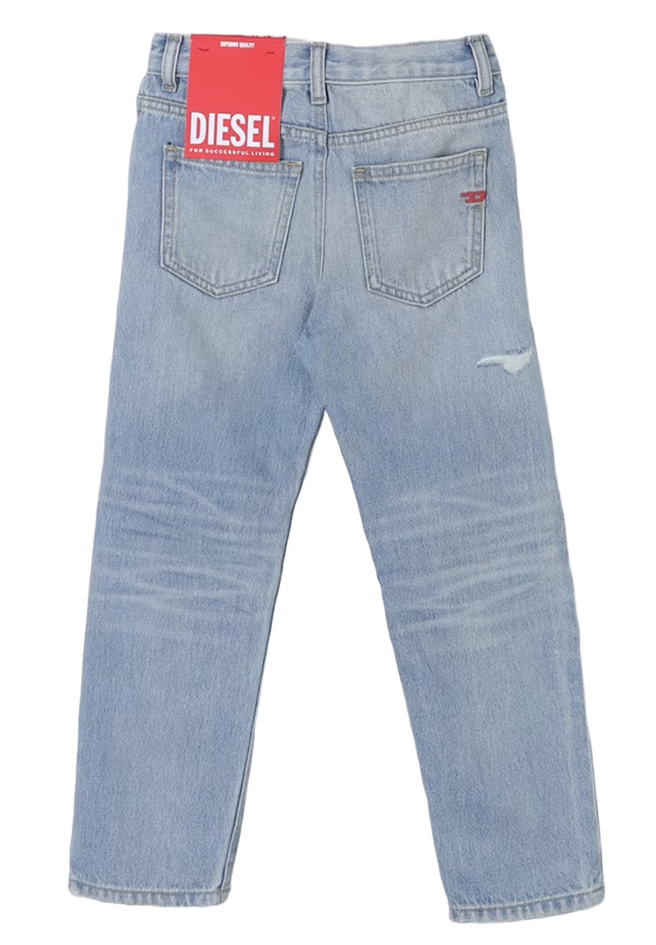 Jeans blu denim chiaro per bambino