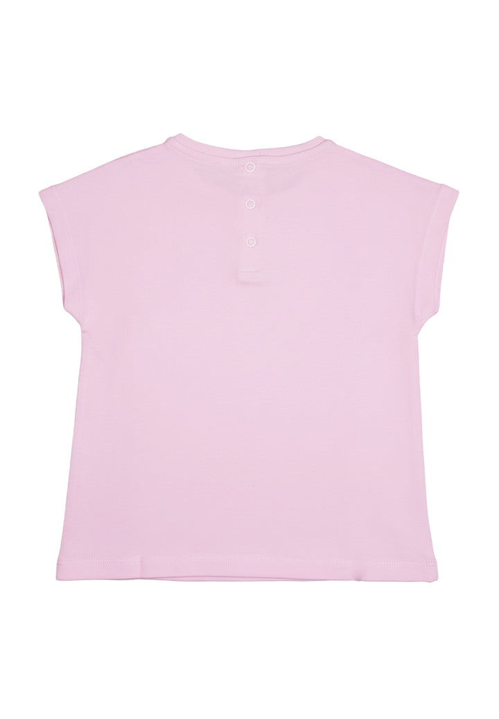 T-shirt rosa per neonata