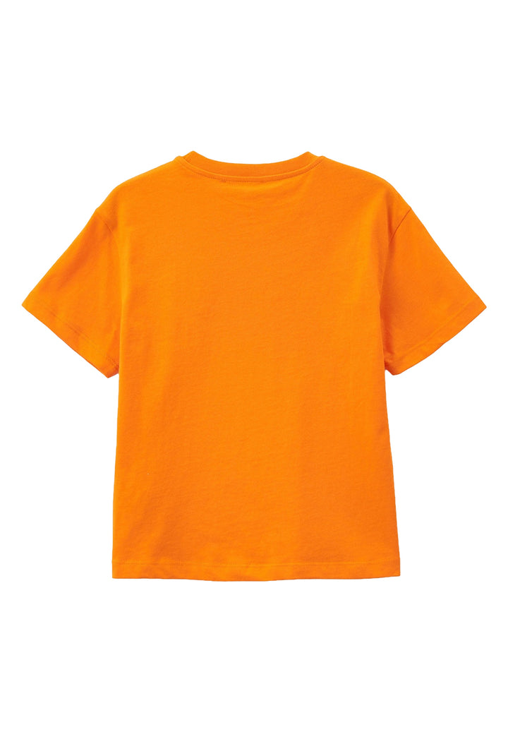 T-shirt arancione per bambino