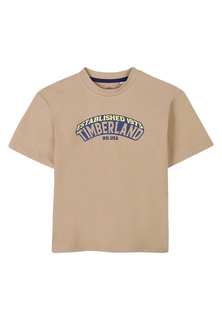 T-shirt beige per bambino