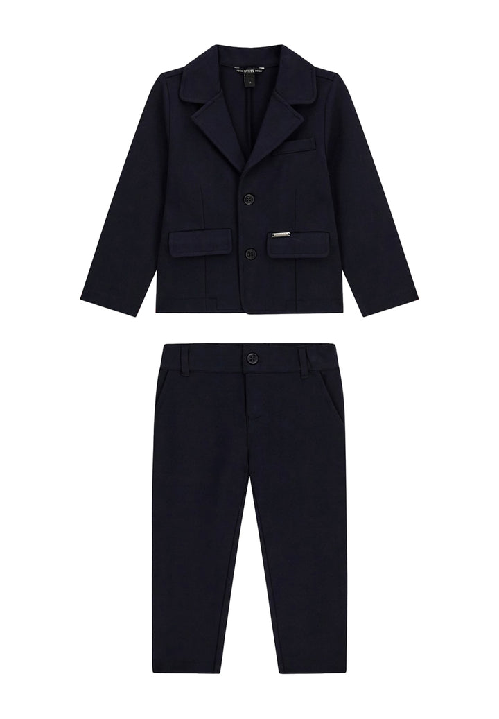 Completo elegante blu per bambino