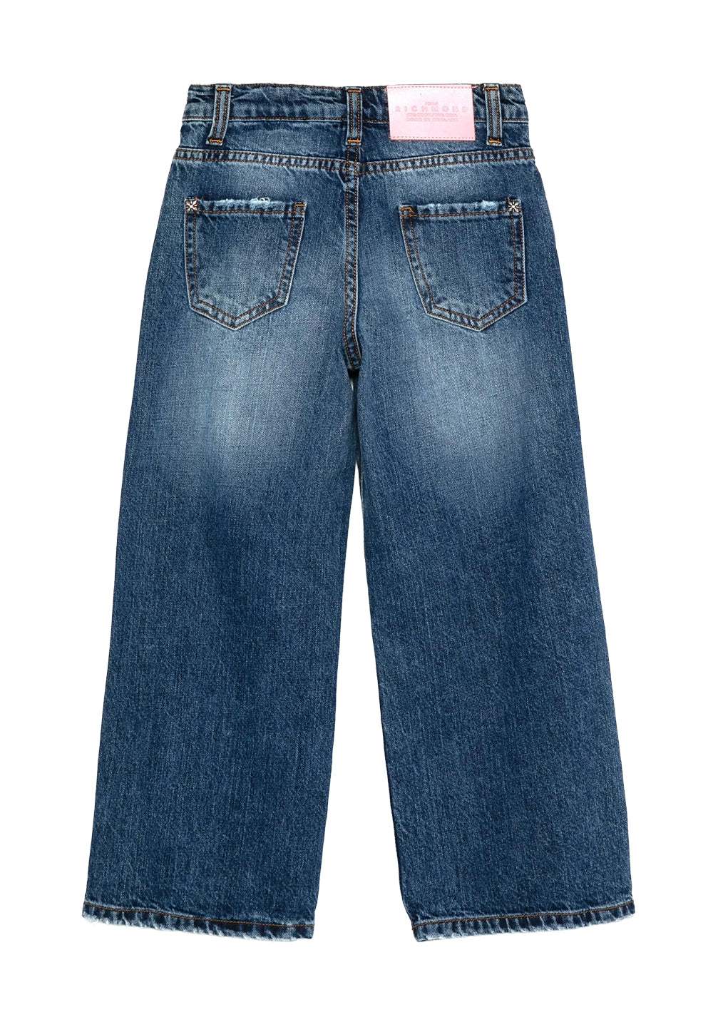Jeans blu denim per bambina