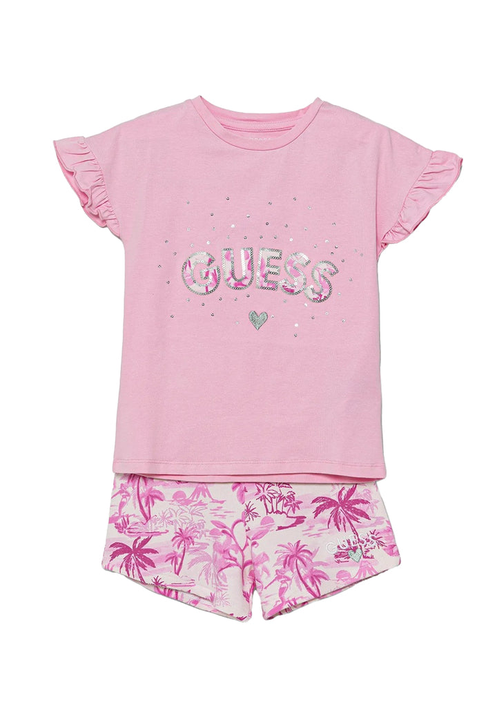 Completo rosa per bambina