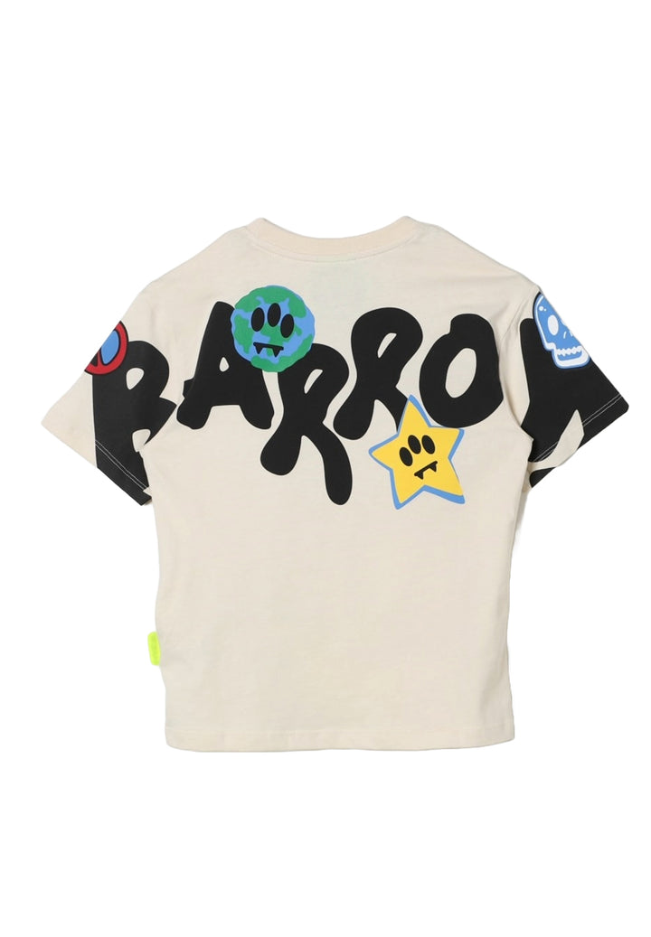 T-shirt crema per bambino