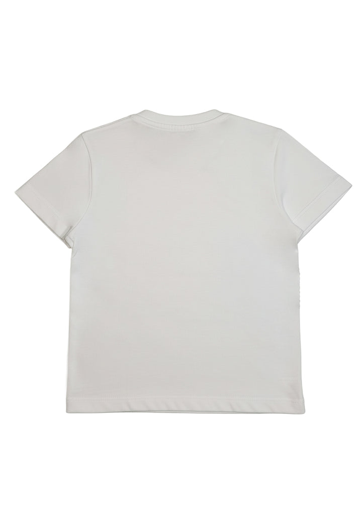 T-shirt bianca per neonato