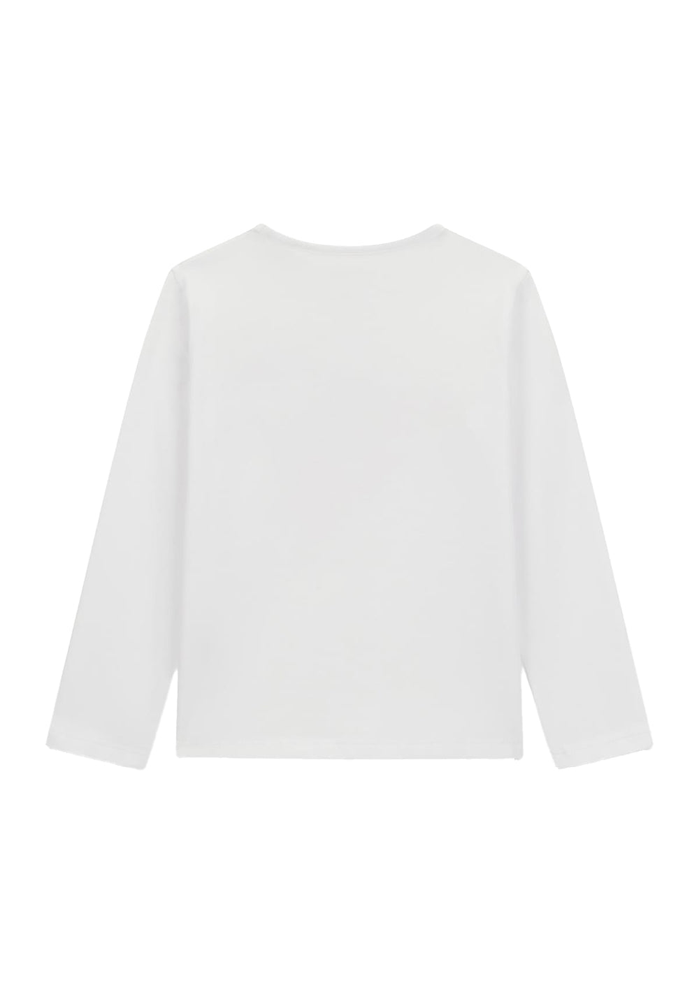 T-shirt bianca per bambina