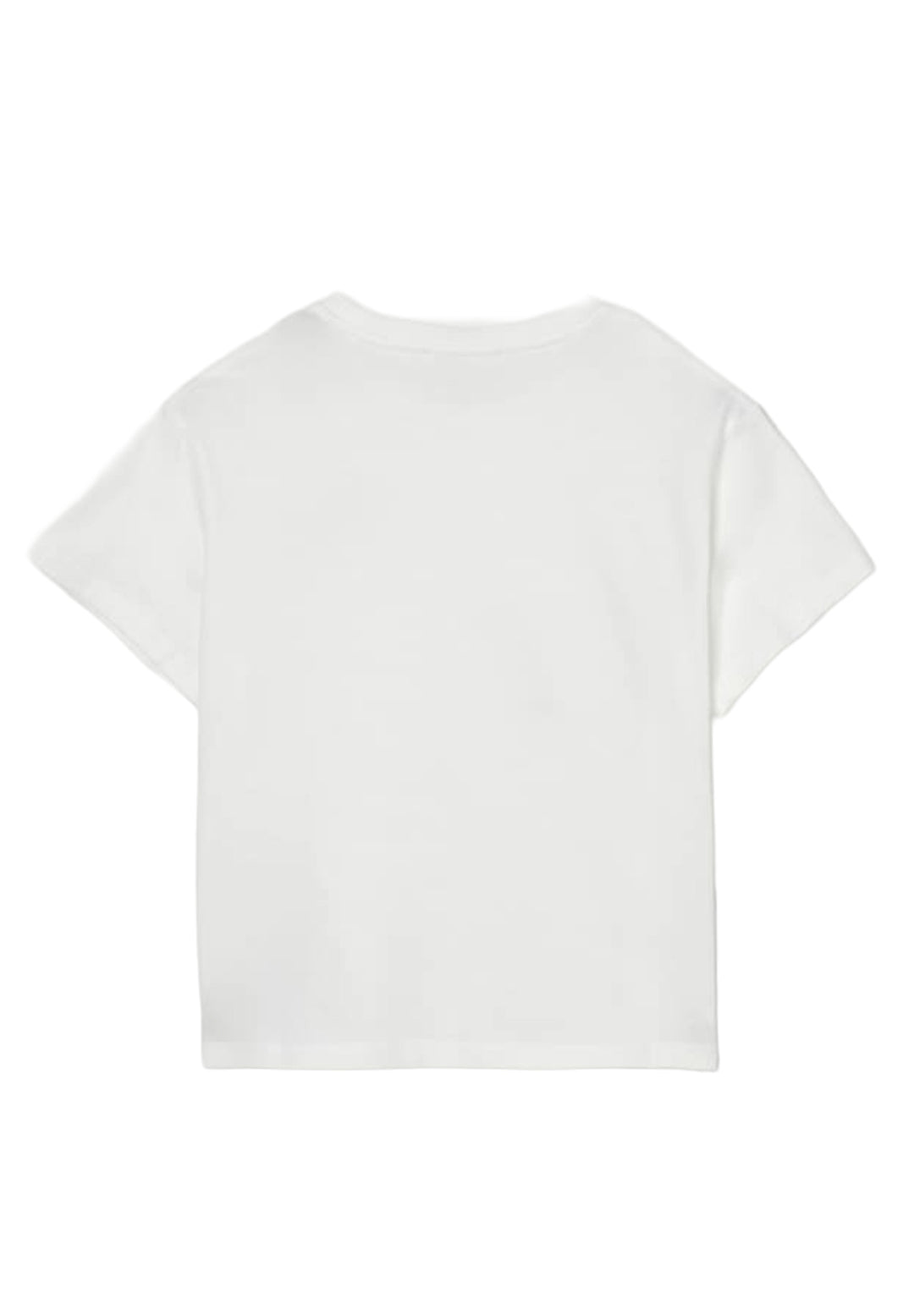 T-shirt bianco per bambina