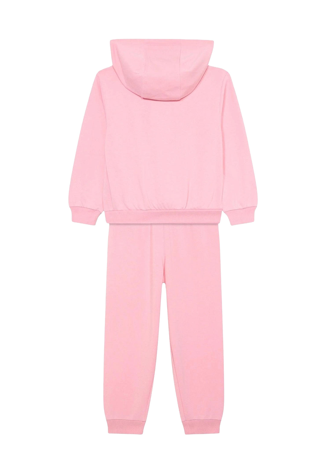 Completo felpa rosa per bambina