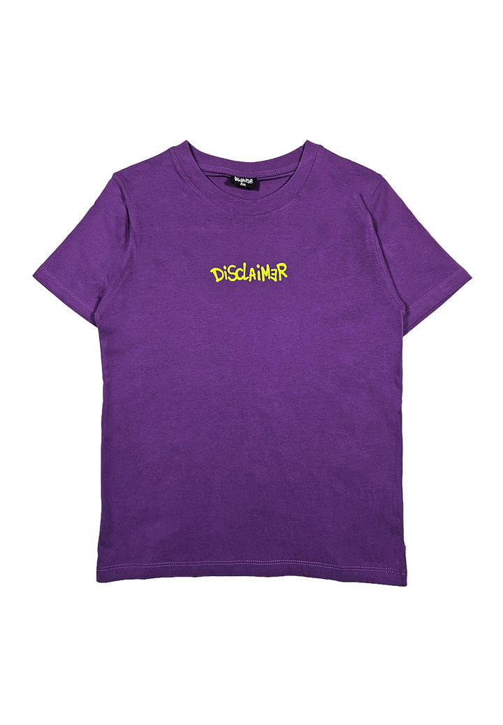 T-shirt viola per bambina