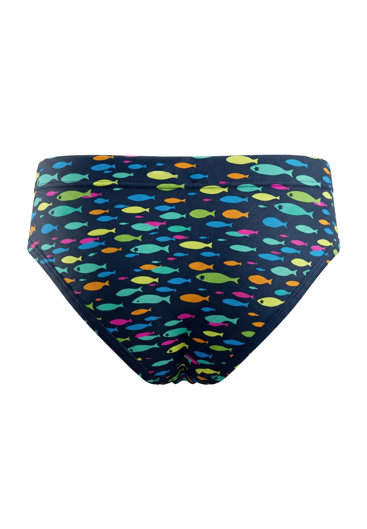 Costume slip blu per neonato