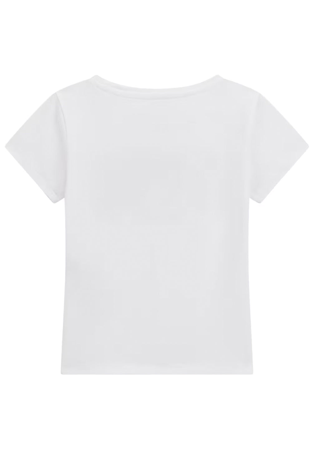 T-shirt bianca per bambina