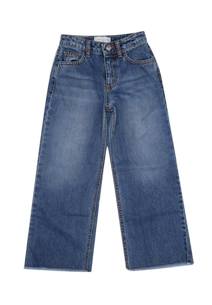 Jeans blu denim per bambina