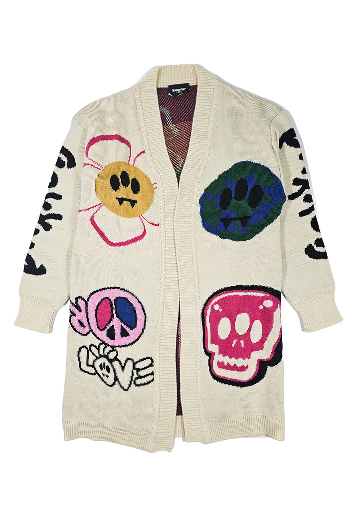 Cardigan crema per bambina