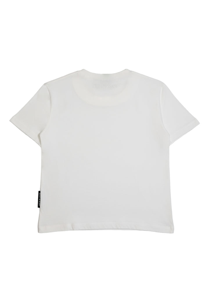 T-shirt bianca per bambino