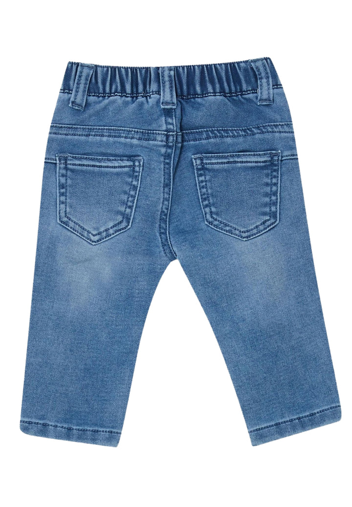 Jeans blu denim per neoanata