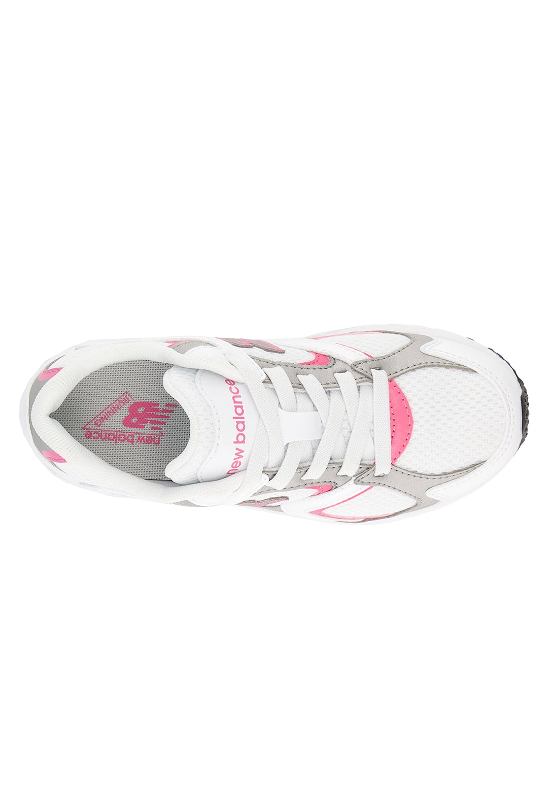 Scarpe bianco-rosa per bambina