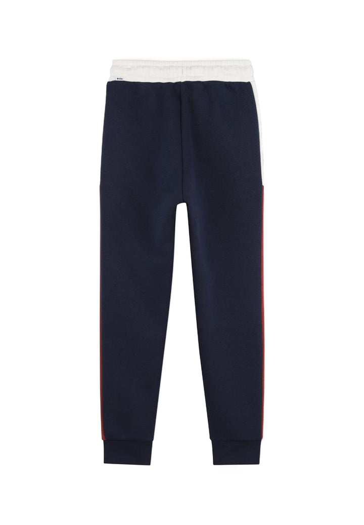 Pantalone felpa blu per bambino